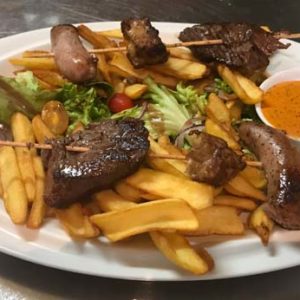 Assiette du rotisseur Pizza Sicilia Cambrai